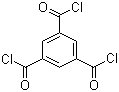 1,3,5-Benzenetricarboxylic acid chloride molecular structure (CAS 4422-95-1)