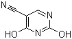 5-氰基尿嘧啶分子结构 (CAS 4425-56-3)