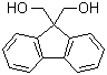 9H-芴-9,9-二甲醇分子结构 (CAS 4425-93-8)