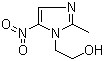 Metronidazole molecular structure (CAS 443-48-1)