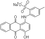 Acid Violet 43 molecular structure (CAS 4430-18-6)