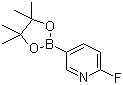 结构式 CAS# 444120-95-0, 2-氟吡啶-5-硼酸频哪醇酯