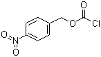 氯甲酸对硝基苄酯分子结构 (CAS 4457-32-3)