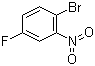 结构式 CAS# 446-09-3, 2-溴-5-氟硝基苯
