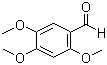 2,4,5-Trimethoxybenzaldehyde molecular structure (CAS 4460-86-0)