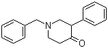 1-Benzyl-3-phenylpiperidin-4-one molecular structure (CAS 446302-83-6)