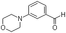 3-Morpholinobenzaldehyde molecular structure (CAS 446866-87-1)