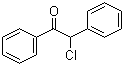 structure of CAS# 447-31-4, 2-Chloro-1,2-diphenylethanone;alpha-Chlorodeoxybenzoin