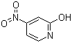 2-羟基-4-硝基吡啶分子结构 (CAS 4487-51-8)