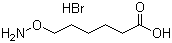 6-Aminooxyhexanoic acid hydrobromide molecular structure (CAS 448954-98-1)