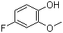 4-Fluoro-2-methoxyphenol molecular structure (CAS 450-93-1)