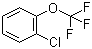 邻氯三氟甲氧基苯分子结构 (CAS 450-96-4)