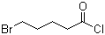 structure of CAS# 4509-90-4, 5-Bromovaleryl chloride;5-Bromopentanoyl chloride