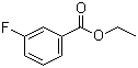 3-氟苯甲酸乙酯分子结构 (CAS 451-02-5)