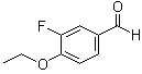 4-乙氧基-3-氟苯甲醛分子结构 (CAS 452-00-6)