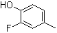 2-氟-4-甲基苯酚分子结构 (CAS 452-81-3)