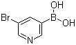 5-Bromopyridine-3-boronic acid molecular structure (CAS 452972-09-7)