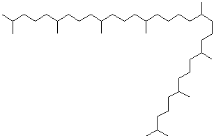 2,6,10,14,19,23,27,31-Octamethyldotriacontane molecular structure (CAS 45316-02-7)