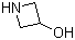 structure of CAS# 45347-82-8, 3-Hydroxyazetidine