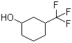 结构式 CAS# 454-63-7, 3-三氟甲基环己醇