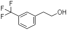 3-(三氟甲基)苯乙醇分子结构 (CAS 455-01-6)