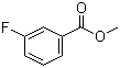 3-氟苯甲酸甲酯分子结构 (CAS 455-68-5)