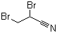 2,3-二溴丙腈分子结构 (CAS 4554-16-9)
