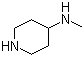 N-Methyl-4-aminopiperidine molecular structure (CAS 45584-07-4)
