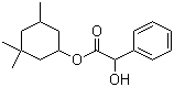 结构式 CAS# 456-59-7, 环扁桃酯; 3,3,5-三甲基环己醇扁桃酸酯