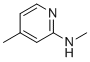 N,4-dimethylpyridin-2-amine molecular structure (CAS 45699-12-5)