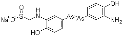 胂凡纳明分子结构 (CAS 457-60-3)