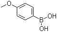 4-Methoxybenzeneboronic acid molecular structure (CAS 45713-46-0)