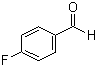 对氟苯甲醛分子结构 (CAS 459-57-4)