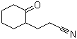 2-氧代环己烷丙腈分子结构 (CAS 4594-78-9)