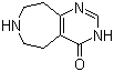 3,5,6,7,8,9-Hexahydro-4H-pyrimido[4,5-d]azepin-4-one molecular structure (CAS 46001-09-6)