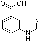 苯并咪唑-4-羧酸分子结构 (CAS 46006-36-4)