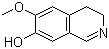 7-羟基-6-甲氧基-3,4-二氢异喹啉分子结构 (CAS 4602-73-7)