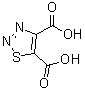 1,2,3-Thiadiazole-4,5-dicarboxylic acid molecular structure (CAS 4609-49-8)