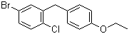 structure of CAS# 461432-23-5, 4-(5-Bromo-2-chlorobenzyl)phenyl ethyl ether;4-bromo-1-chloro-2-[(4-ethoxyphenyl)methyl]benzene
