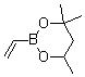 structure of CAS# 4627-10-5, 4,4,6-Trimethyl-2-vinyl-1,3,2-dioxaborinane
