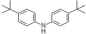 structure of CAS# 4627-22-9, 4,4'-Di-tert-butyldiphenylamine;Bis(4-tert-butylphenyl)amine; Bis(p-tert-butylphenyl)amine; Di-4-tert-butylphenylamine; N,N-Bis(4-tert-butylphenyl)amine; Stearer STAR; p,p'-Di-tert-butyldiphenylamine