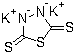 structure of CAS# 4628-94-8, 1,3,4-Thiadiazolidine-2,5-dithione potassium salt;1,3,4-Thiadiazole-2,5-di(potassiomercaptide); 2,5-Dimercapto-1,3,4-thiadiazole dipotassium salt; Dipotassium1,3,4-thiadiazole-2,5-dithiolate; K bismuthiol