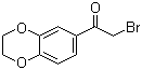 2-溴-1-(2,3-二氢-1,4-苯并二恶烷-6-基)乙酮分子结构 (CAS 4629-54-3)