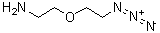 2-(2-叠氮基乙氧基)乙胺分子结构 (CAS 464190-91-8)