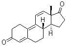 结构式 CAS# 4642-95-9, Trendione; 雌-4,9,11-三烯-3,17-二酮