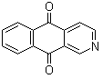 结构式 CAS# 46492-08-4, 苯并[g]异喹啉-5,10-二酮