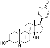 结构式 CAS# 465-21-4, 蟾毒灵