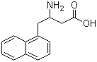 3-Amino-4-(1-naphthyl)butyric acid molecular structure (CAS 465498-55-9)