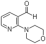 2-Morpholinopyridine-3-carboxaldehyde molecular structure (CAS 465514-09-4)