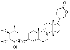 Proscillaridin A molecular structure (CAS 466-06-8)